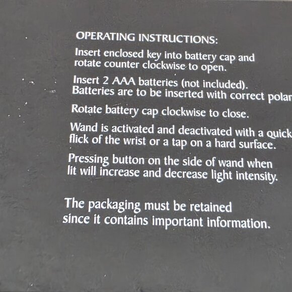 Harry Potter Wand With Illuminating Tip The Noble Collection WORKS!!! - Picture 9 of 9